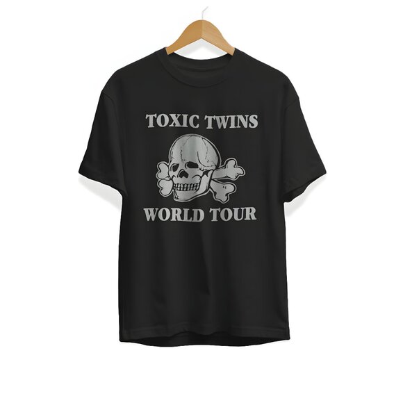 Vintage 80s Rock-Inspired Graphic T-Shirt | Concert Style Unisex Tee - Picture 4 of 5